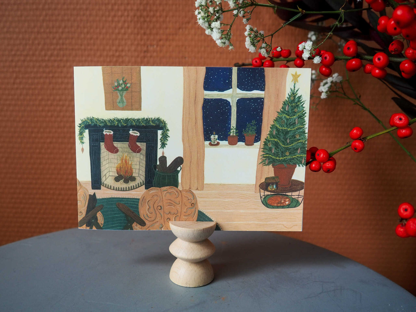 Kerstkaart | a cosy Christmas - Lifebetweenplants