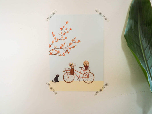 Mini poster | Bloesem - Lifebetweenplants