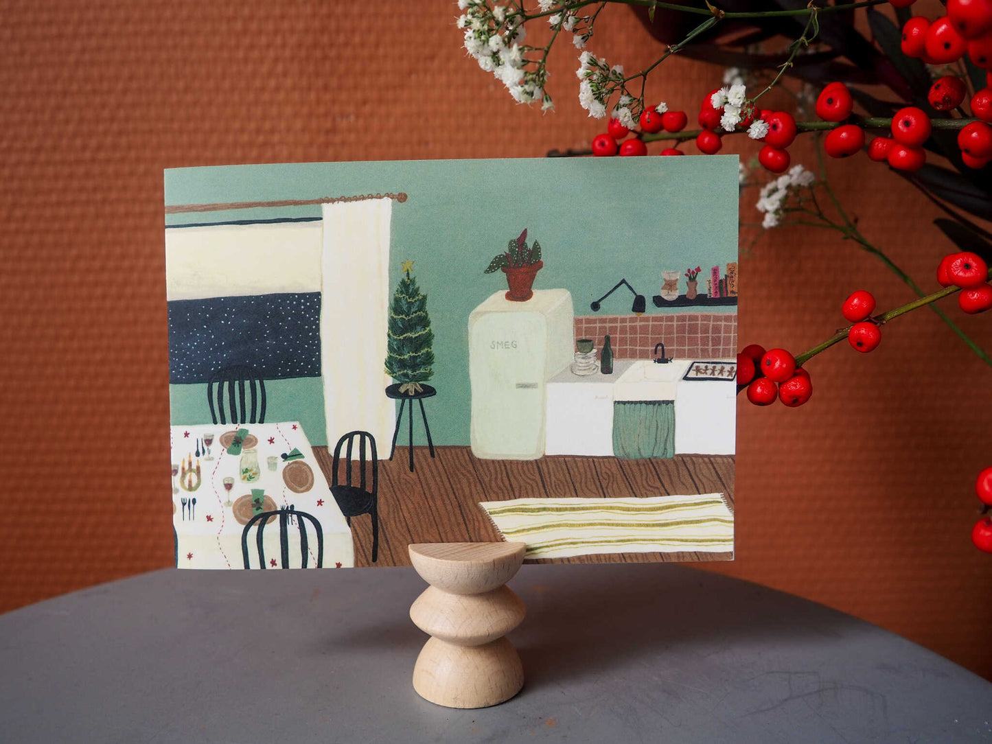 Kerstkaart | a tasty Christmas - Lifebetweenplants