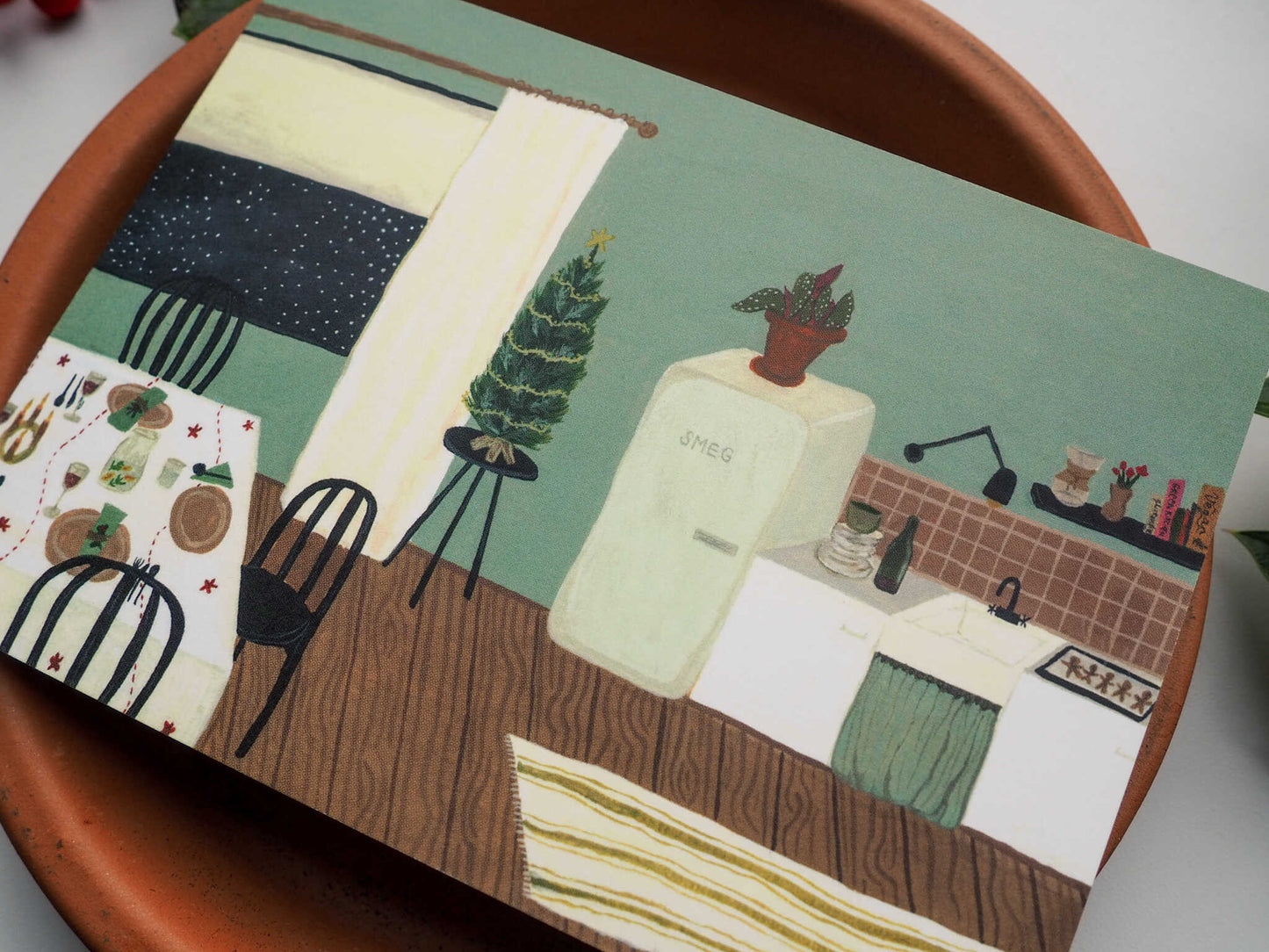 Kerstkaart | a tasty Christmas - Lifebetweenplants