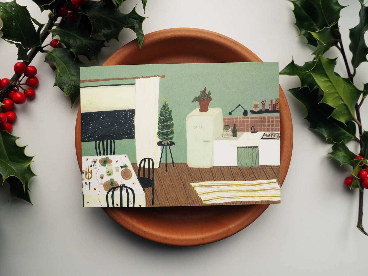 Kerstkaarten set 2021: a cosy, an arty & a tasty Christmas - Lifebetweenplants