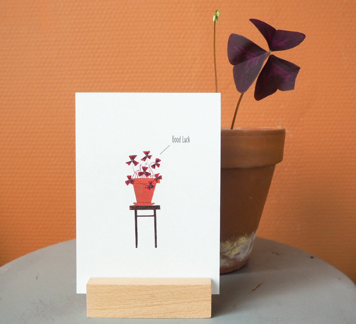 Wenskaart | Good luck - Lifebetweenplants