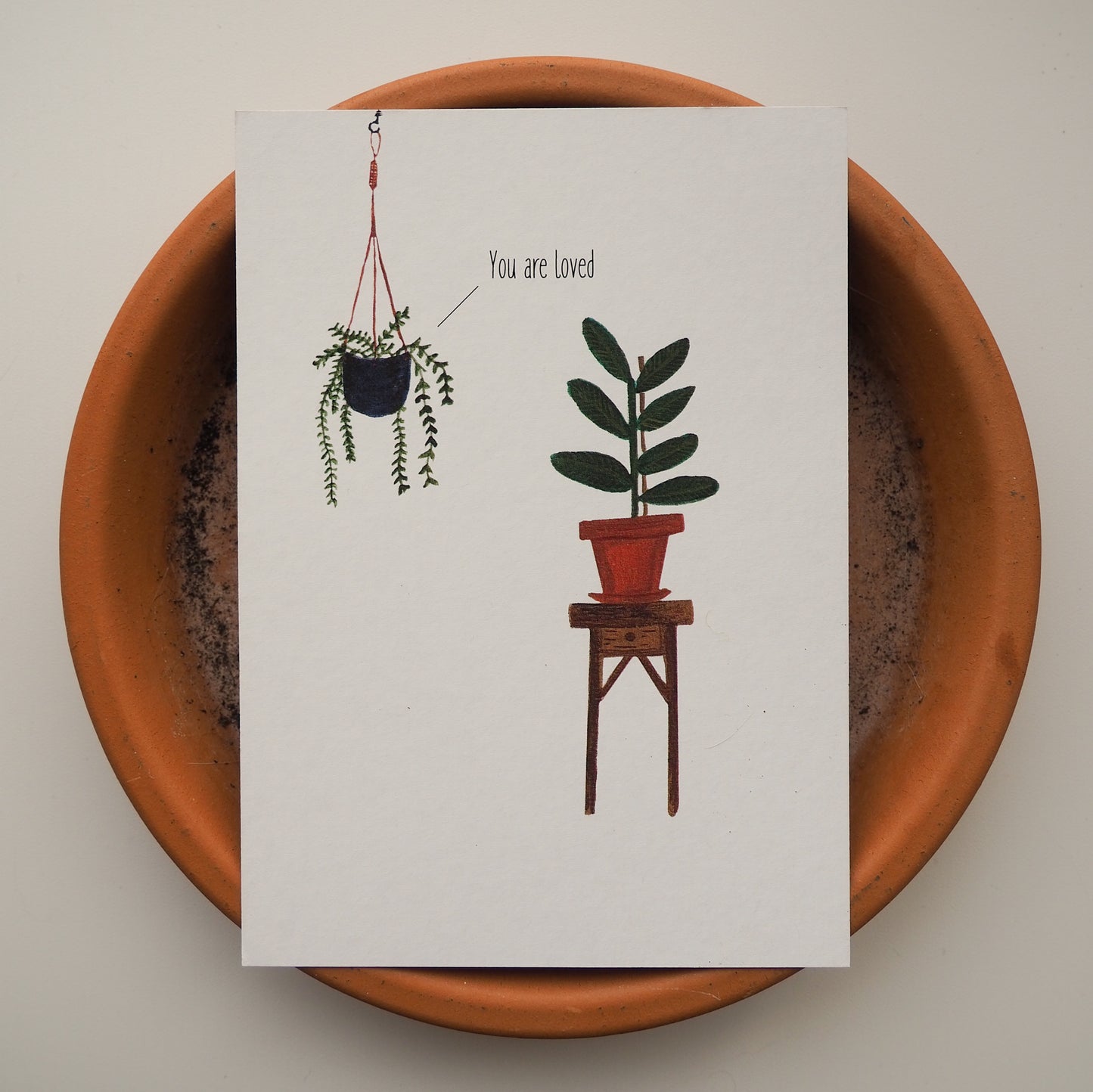 Wenskaart | You are loved - Lifebetweenplants