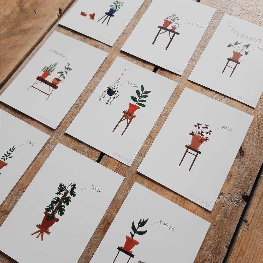 Postcards for plantlovers