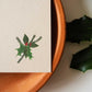Kerstkaart met envelop | Hooglander in kerstsferen