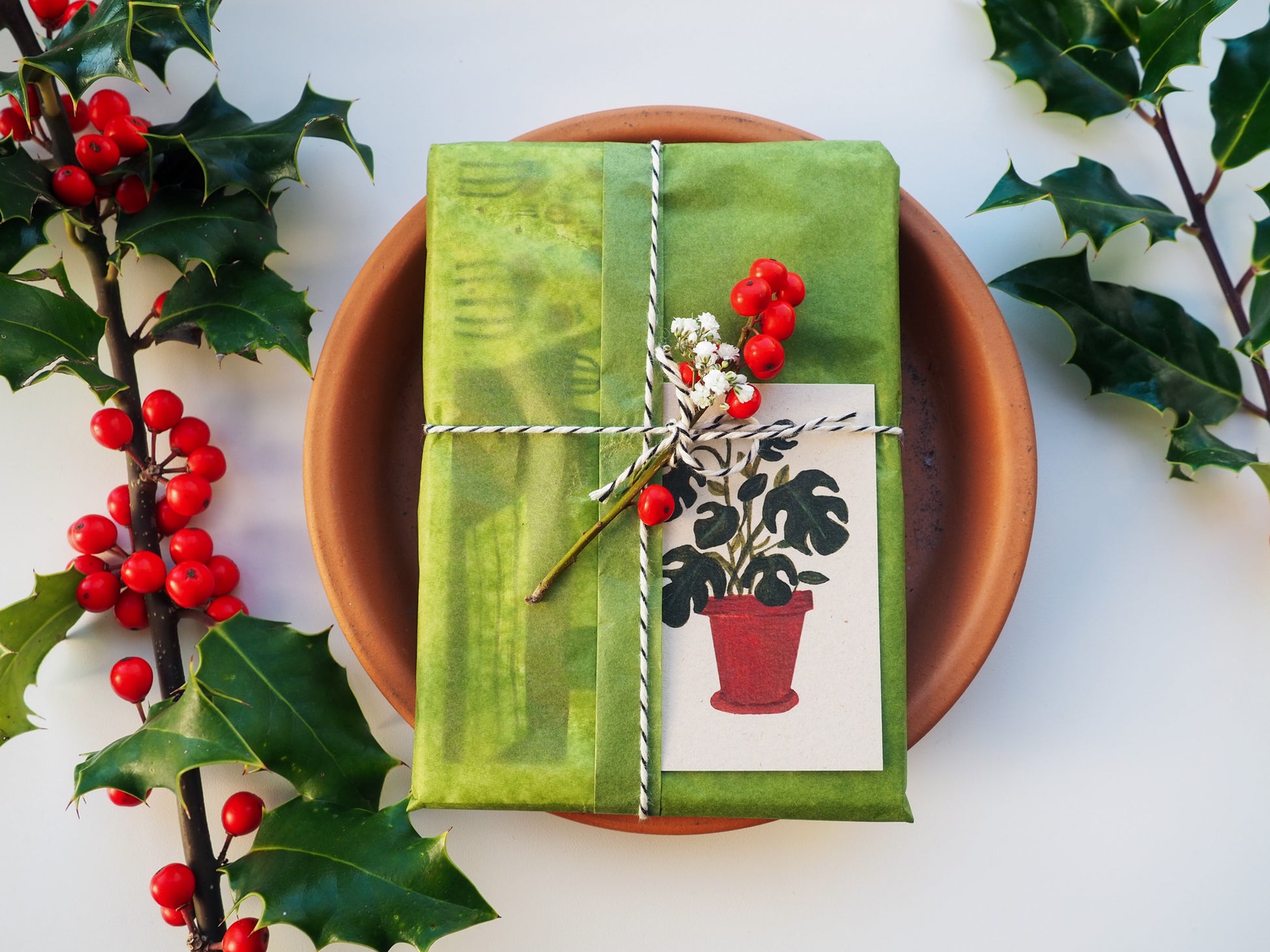 Kerstkaart | an arty Christmas - Lifebetweenplants