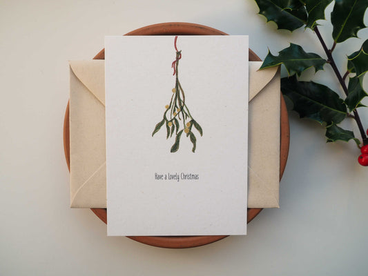 Kerstkaart | Have a lovely Christmas - Lifebetweenplants