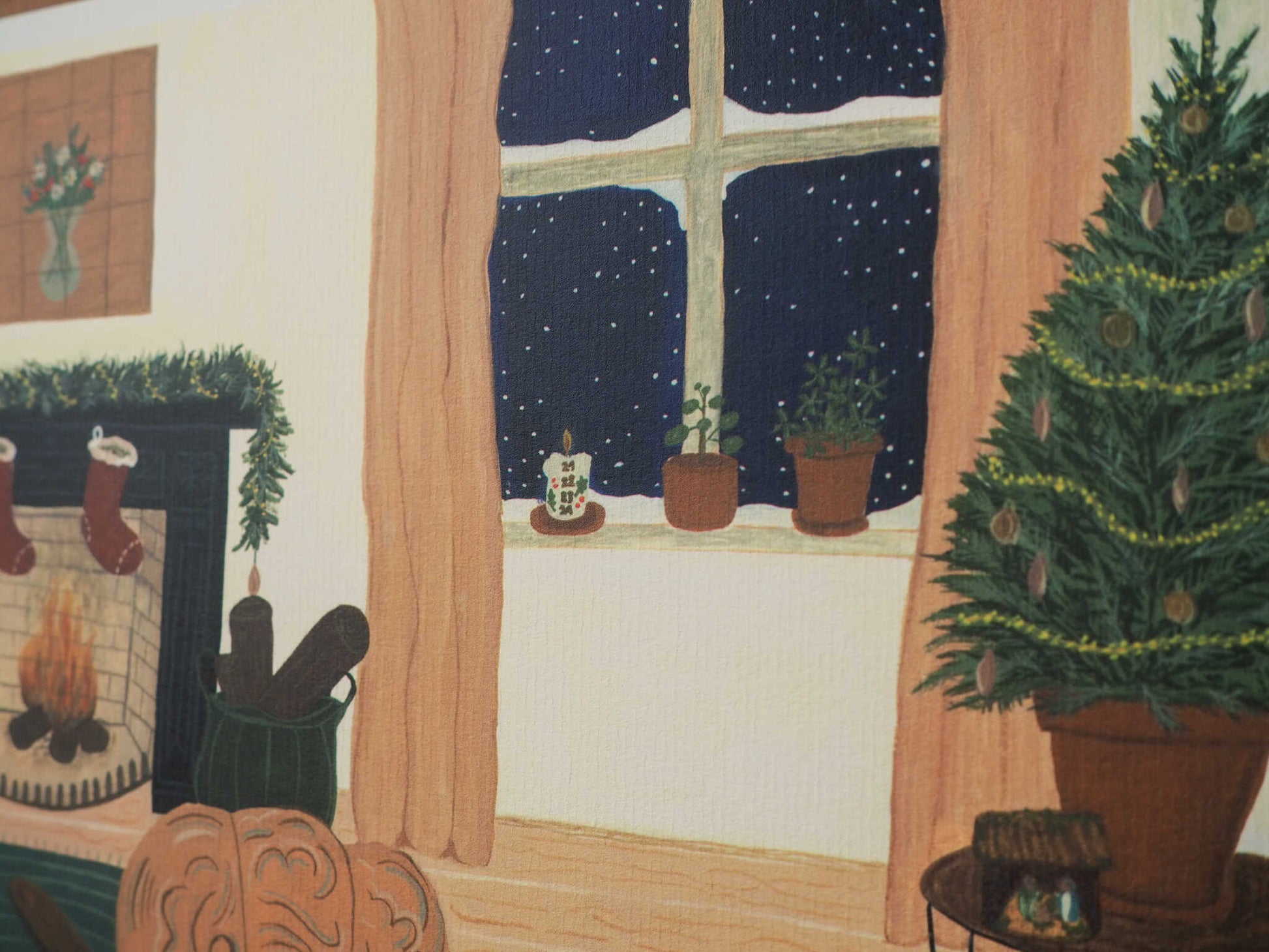Kerstposter | a cosy Christmas - Lifebetweenplants