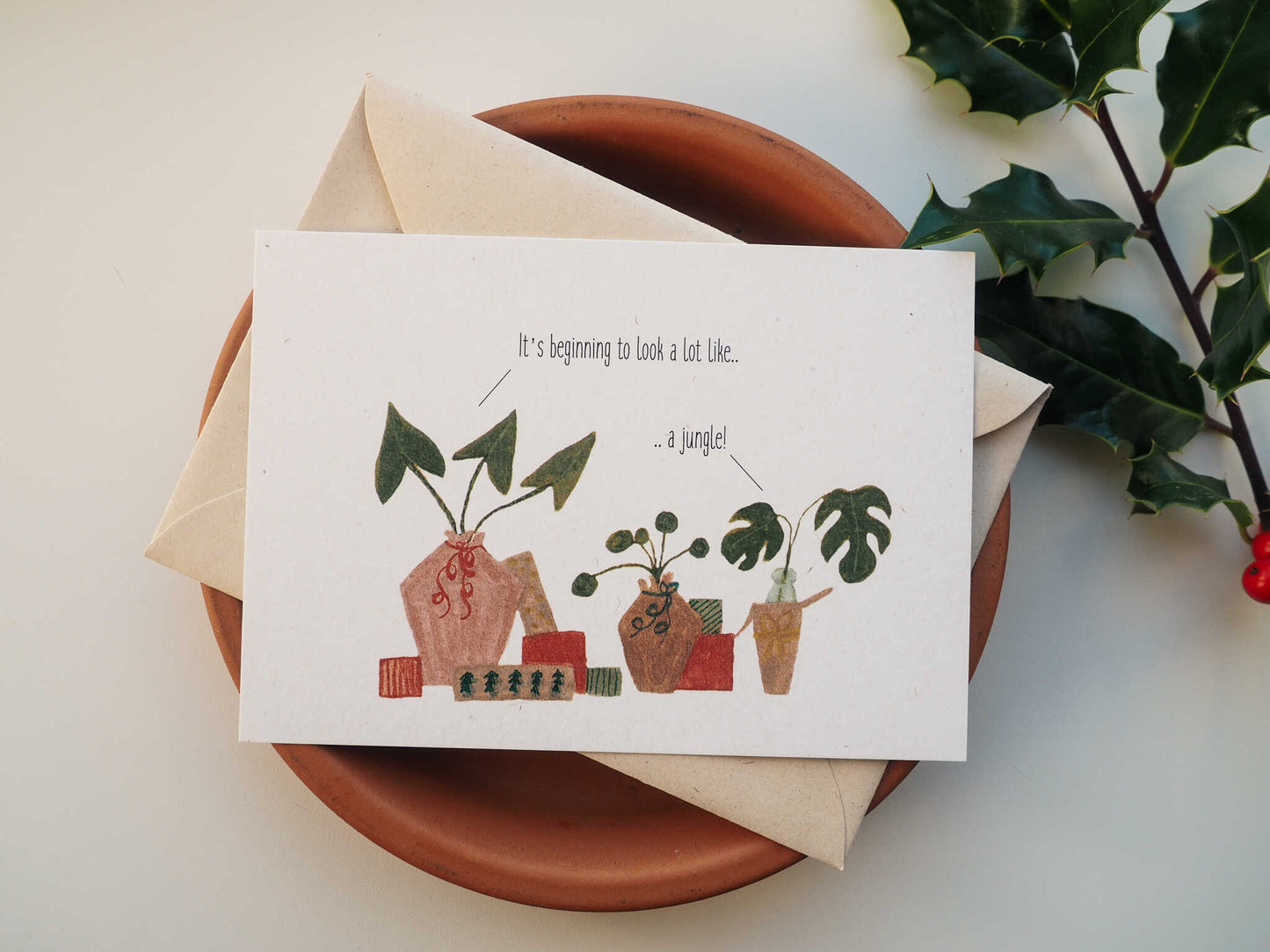 Kerstkaarten set 2020 - Lifebetweenplants