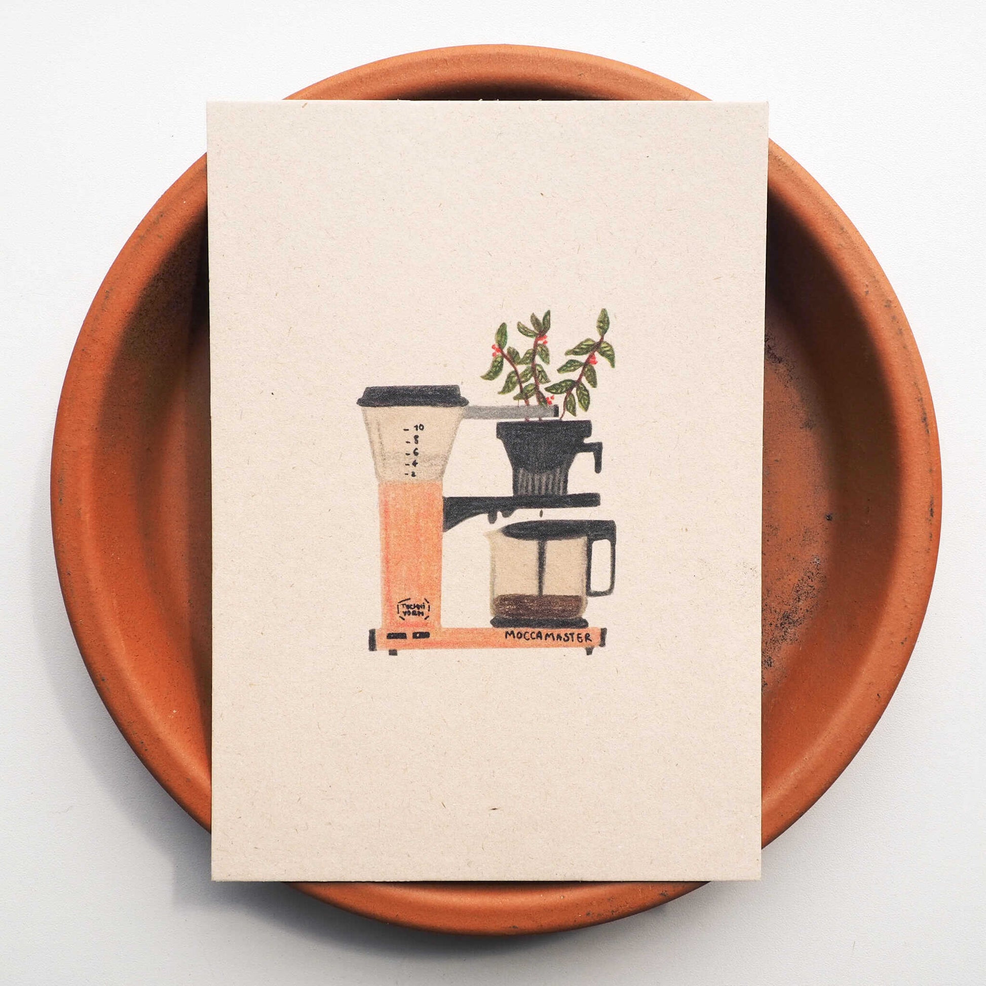 Wenskaart | koffie - Lifebetweenplants