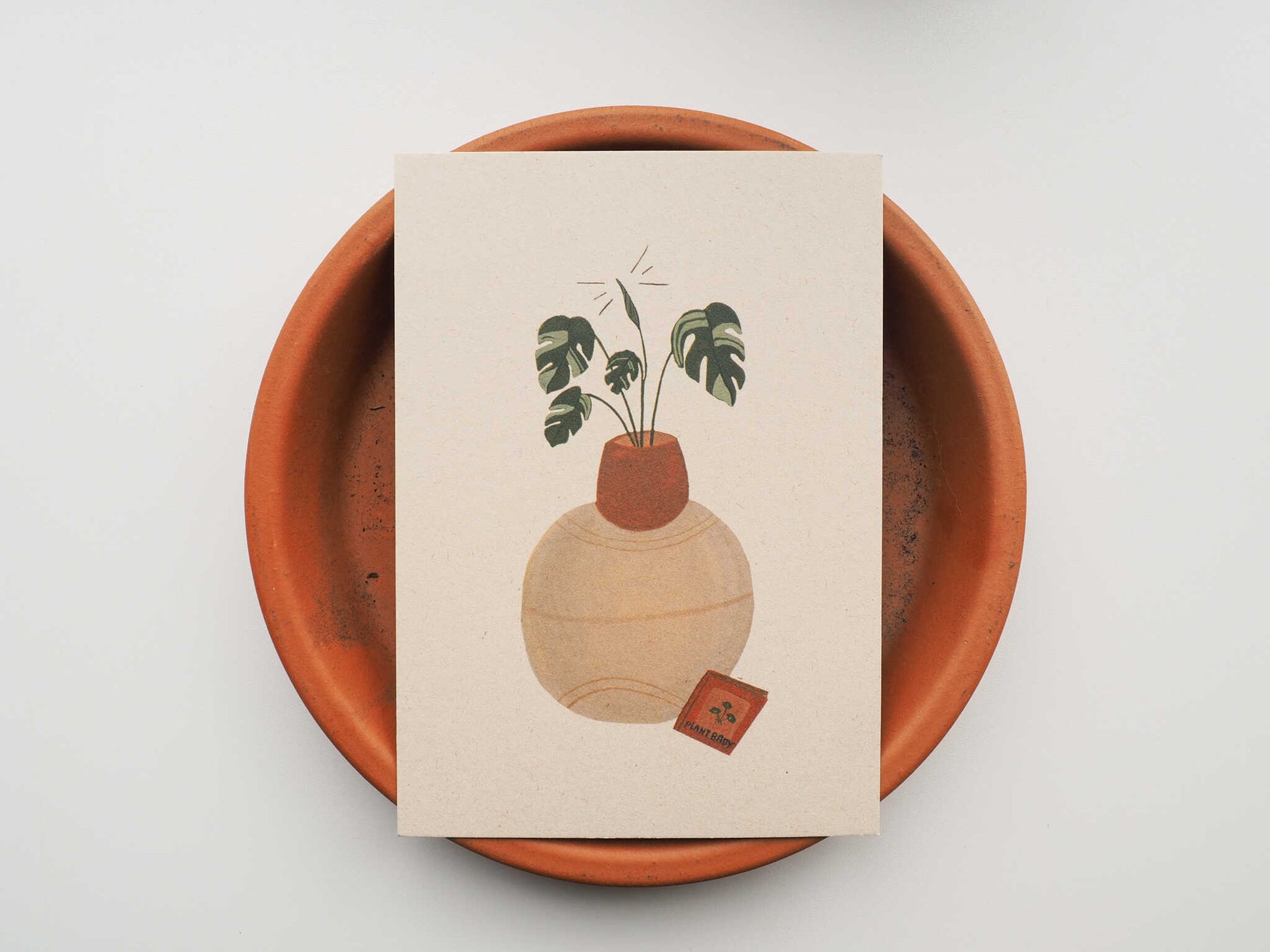 Wenskaart | Baby on the way - Lifebetweenplants