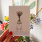 Lentekaartje | Lente moment bloemen - Lifebetweenplants