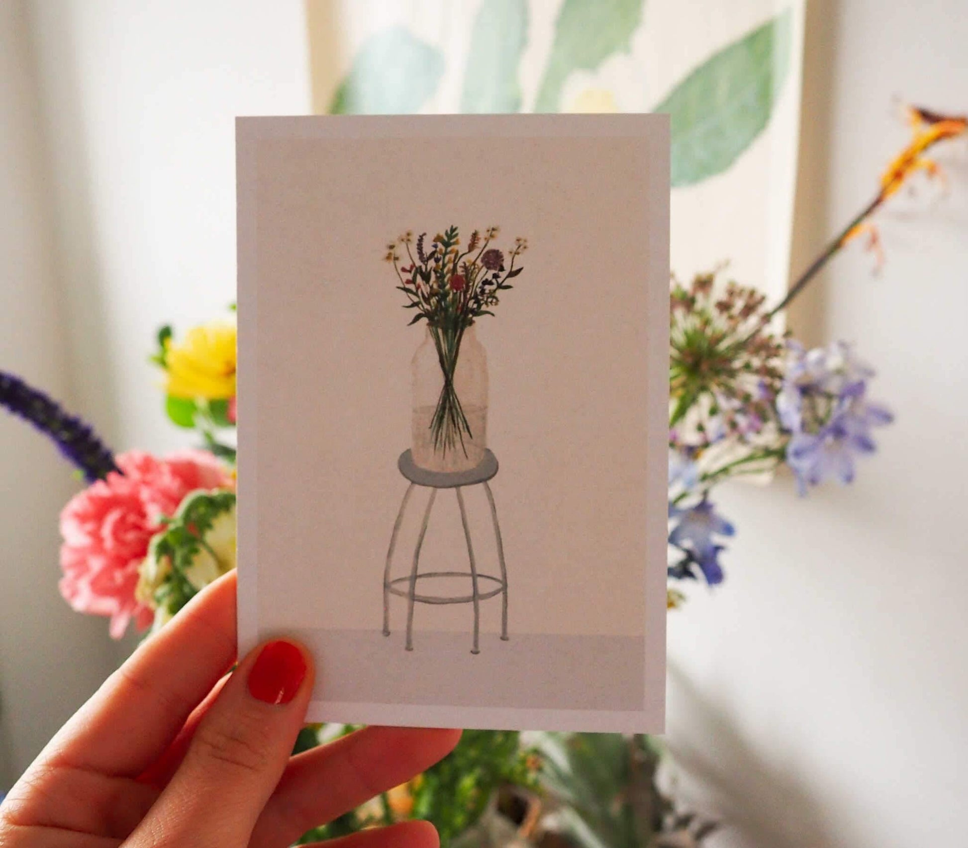 Lentekaartje | Lente moment bloemen - Lifebetweenplants