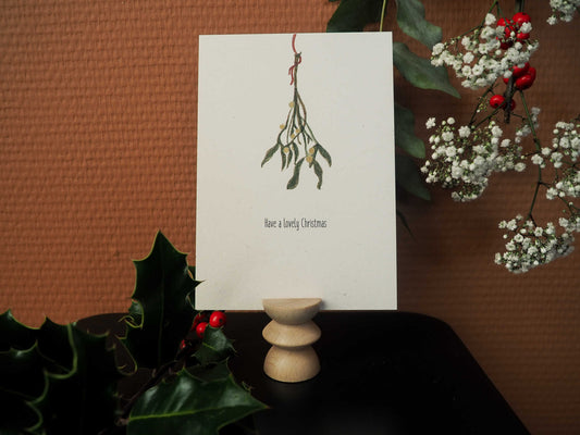 Kerstkaart | Have a lovely Christmas - Lifebetweenplants