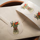 Sticker | Chemex met bloemen